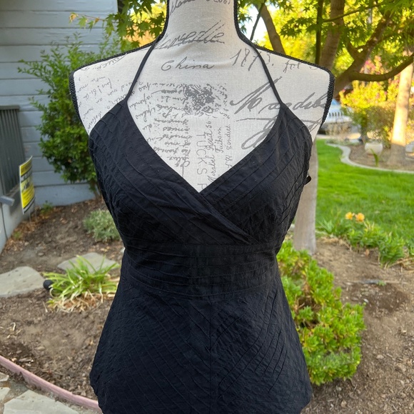 GAP Halter Top, Womens' XS, Black - Picture 1 of 5
